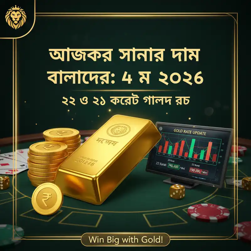 আজকের সোনার দাম